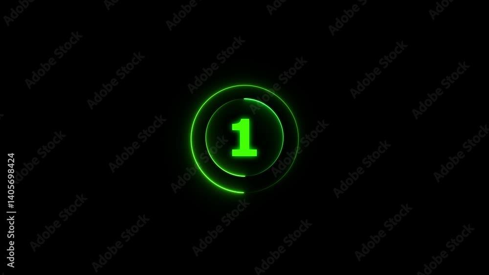 Neon number 1 animation, neon numbers. Dark background. A circle with a red neon icon on a black background and the text 1 in the middle of it. Neon number 1 animation, neon numbers. Dark background. A circle with a red neon icon on a black background and the text 1 in the middle of it.