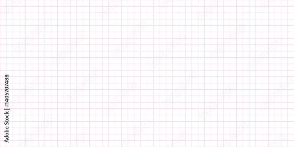 Pink horizontal checkered seamless patterns. Cute school paper texture background. Notebook sheet with grid. Graph style design. Vector illustration. Pink horizontal checkered seamless patterns. Cute school paper texture background. Notebook sheet with grid. Graph style design. Vector illustration.