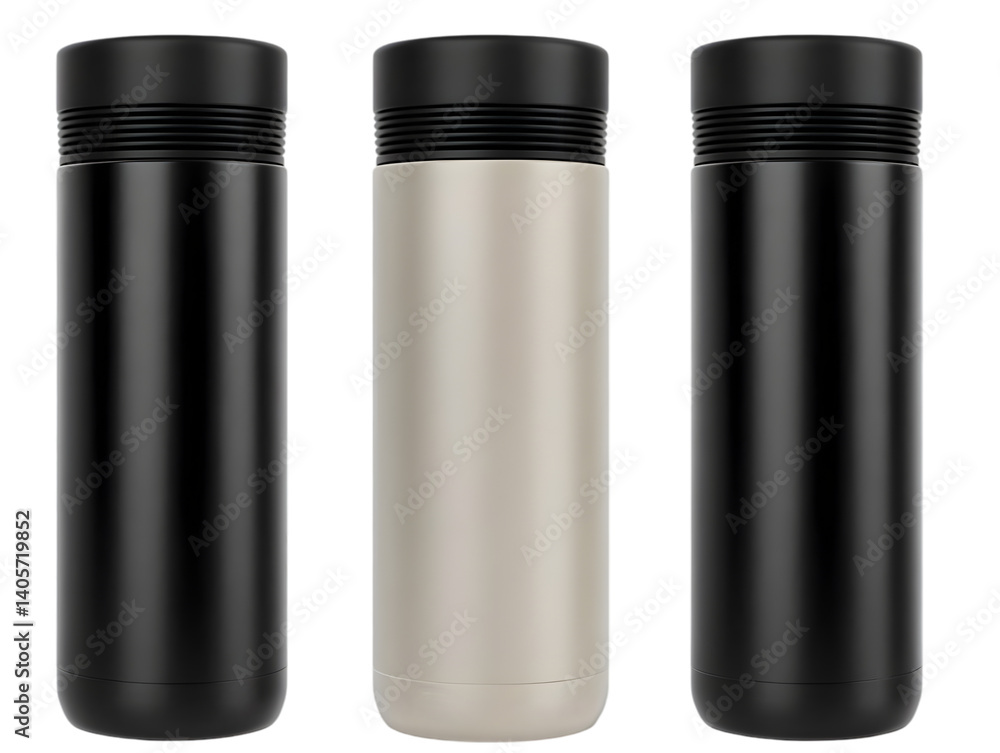 Isolated Three Tumblers On Transparent Background Photography Isolated Three Tumblers On Transparent Background Photography