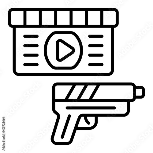 Action movie Icon