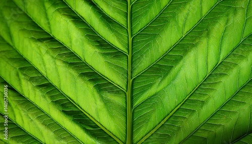 Close up green leave texture as background