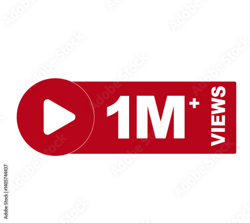 Download this views celebration thumnail banner set 1M to 1M, ik view, 1 M view 05.ai
