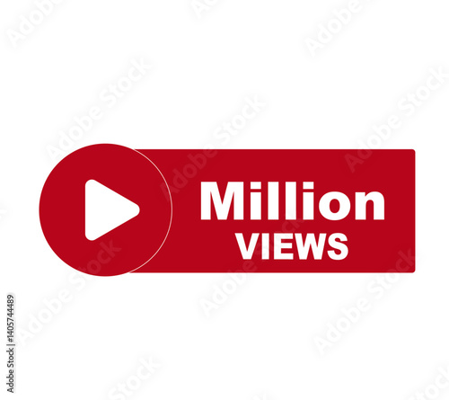Download this views celebration thumnail banner set 1M to 1M, ik view, 1 M view 06.ai