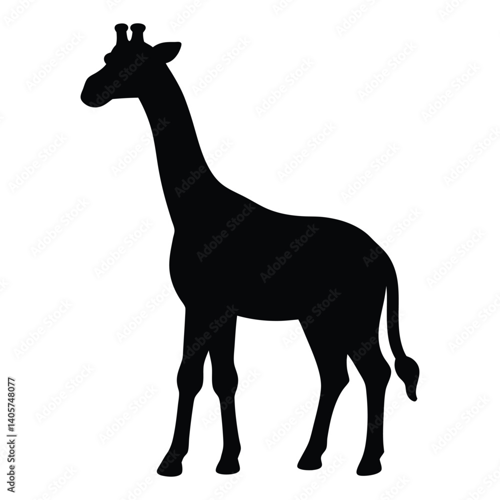 Obraz premium giraffe vector illustration