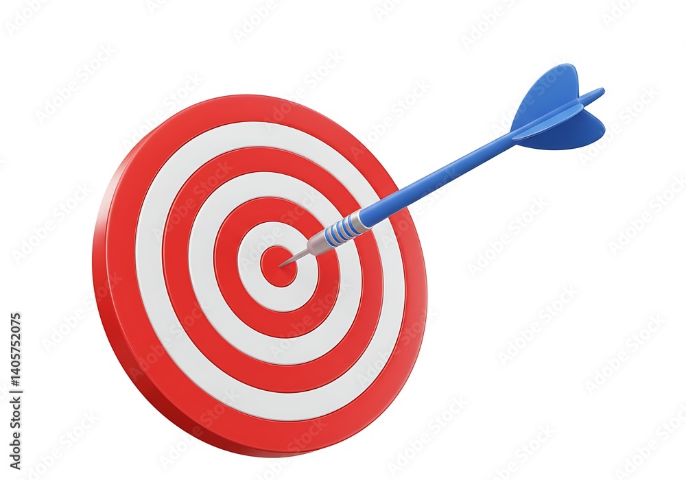 Dart hitting target Dart hitting target