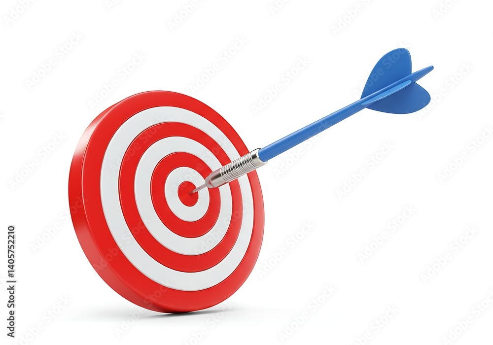 Dart hitting target Dart hitting target