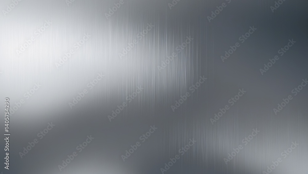 Metal texture with a brushed finish. Reflective polished metal background. Metal texture with a brushed finish. Reflective polished metal background.