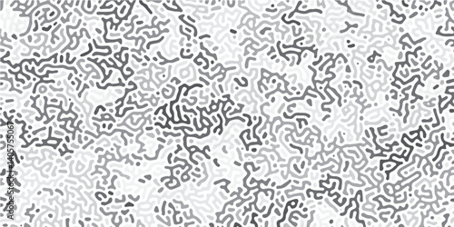 Abstract color pattern. Mesmerizing vector optical illusions colorful seamless patterns. Linear design with biological shapes. Multi colored diffusion reaction seamless pattern. Psychedelic abstract