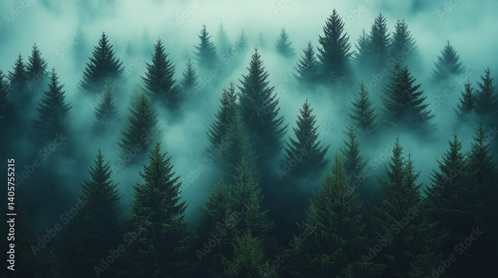 Mystical Foggy Pine Forest: A Serene Landscape with Tall Evergreen Trees Partially Obscured by a Soft, Ethereal Mist in a Tranquil Atmosphere
Mystical Foggy Pine Forest: A Serene Landscape with Tall Evergreen Trees Partially Obscured by a Soft, Ethereal Mist in a Tranquil Atmosphere