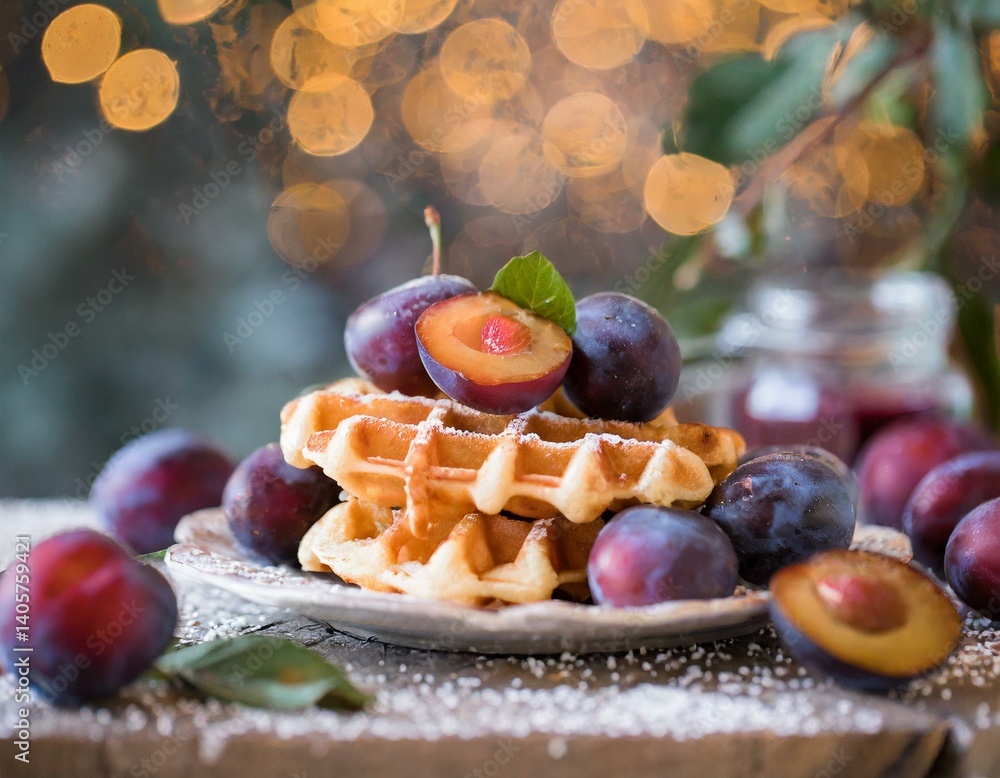 Köstliche Waffeln