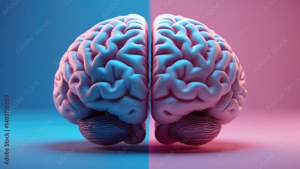 Imaginative Mindset with a Background. Two Brain Hemispheres, Innovative Thought. Think Unconventionally, Concept. Imaginative Mindset with a Background. Two Brain Hemispheres, Innovative Thought. Think Unconventionally, Concept.