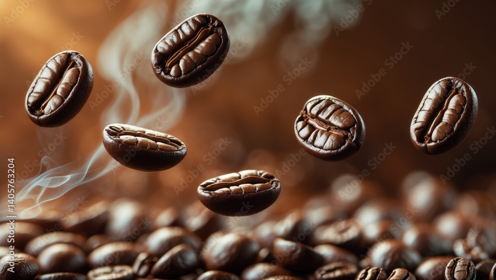 Close-Up of Coffee Beans Close-Up of Coffee Beans