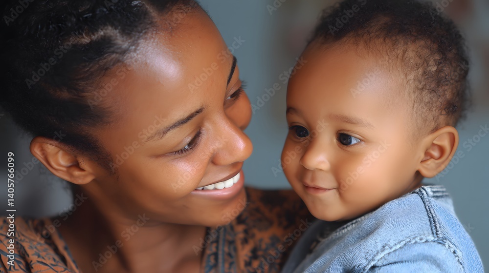 Joyful Connection Between Mother and Child in Happy Moments of Childhood Togetherness and Love Joyful Connection Between Mother and Child in Happy Moments of Childhood Togetherness and Love