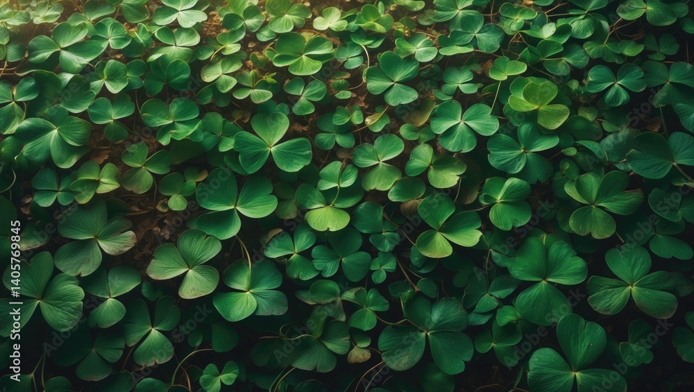 Clover amidst Forest, Backdrop Clover amidst Forest, Backdrop