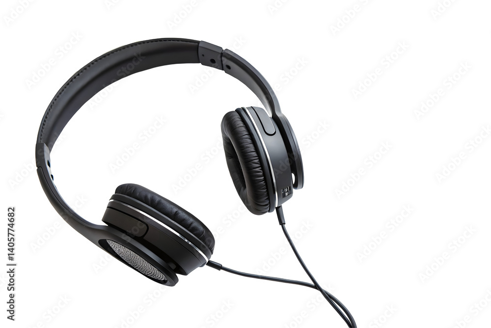 Wireless Bluetooth Headphones in Black and Silver with Comfortable Earcups. Wireless Bluetooth Headphones in Black and Silver with Comfortable Earcups.