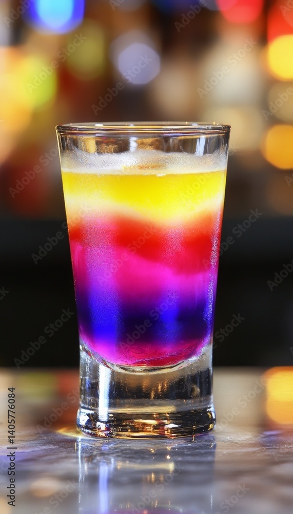 Vibrant citrus and peach delight shot with coconut and cranberry for refreshing pink perfection Vibrant citrus and peach delight shot with coconut and cranberry for refreshing pink perfection