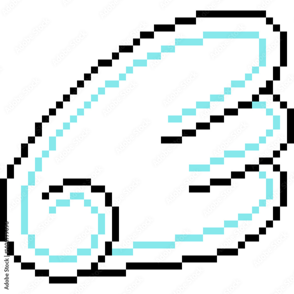 Angel Wings. Pixel art Wing. 8 bit wing icon Angel Wings. Pixel art Wing. 8 bit wing icon