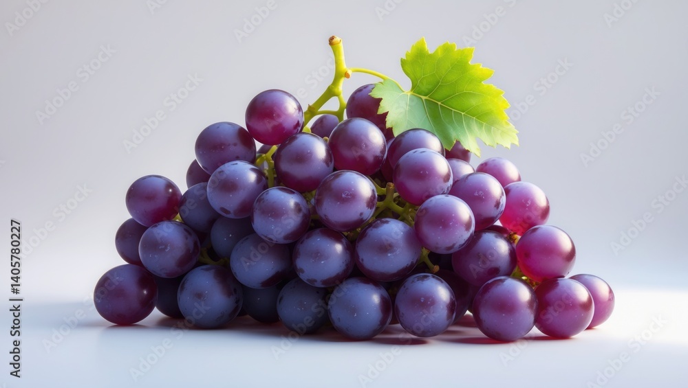 Isolated ripe grapes on the background Isolated ripe grapes on the background
