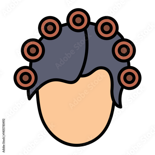 Hair curler Icon