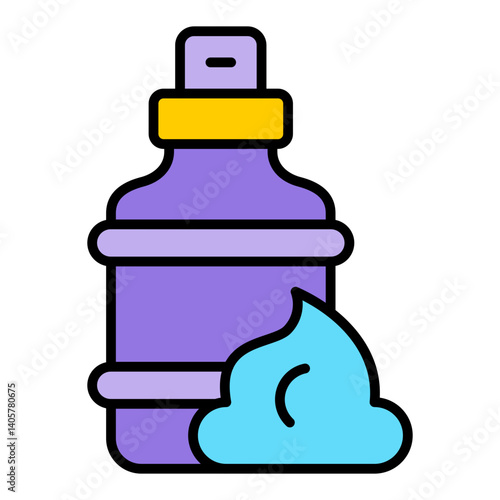 Shaving foam Icon