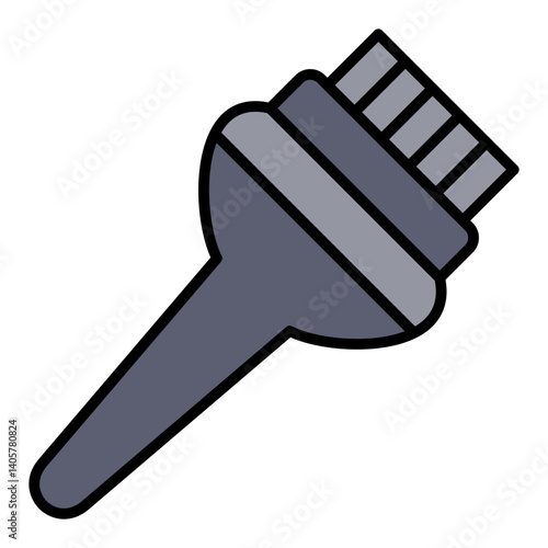 Hair dye brush Icon