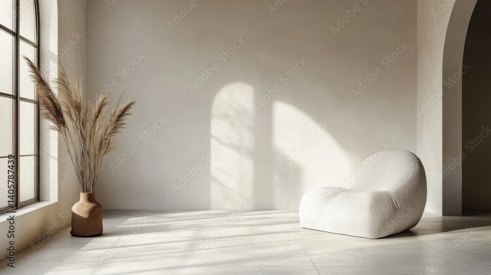 Minimalist white art Minimalist white art
