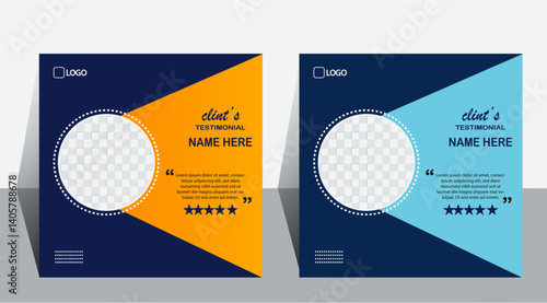 This is a clean clear and testimonial design 