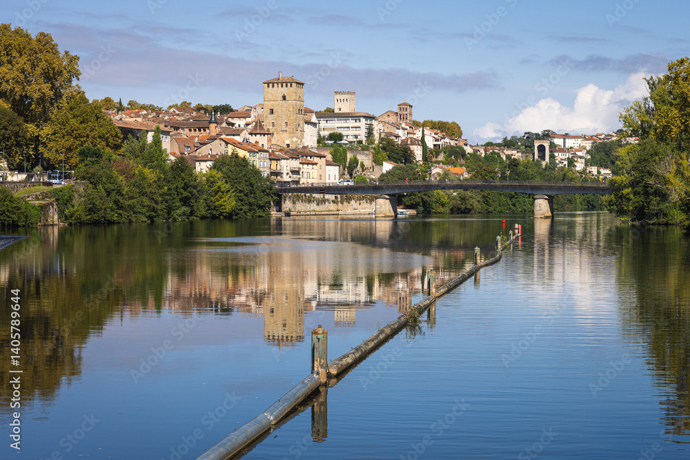 Obraz premium In the historic centre of Cahors