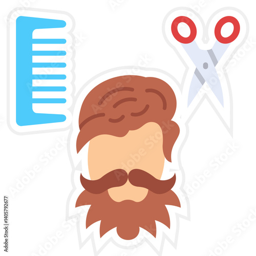 Hair styling Icon