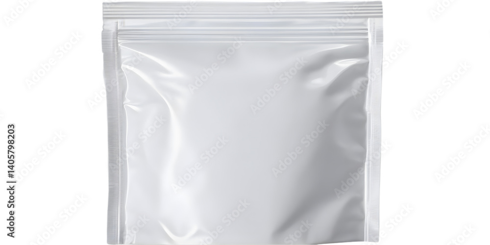 Realistic Isolated Plastic Bag Package with Transparent Surface Mockup Realistic Isolated Plastic Bag Package with Transparent Surface Mockup
