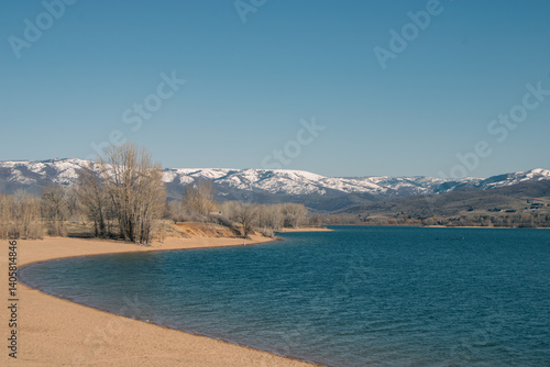 Spring Views of Pineview Reservoir, Huntsvill,e Utah 