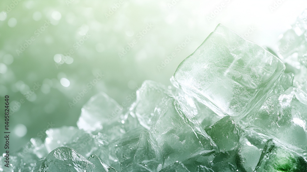 Chaotic ice cube background Chaotic ice cube background