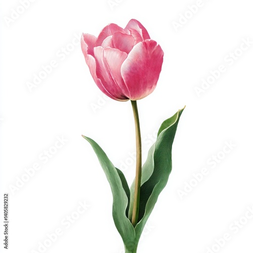 Wallpaper Mural Tulip in Bloom Torontodigital.ca