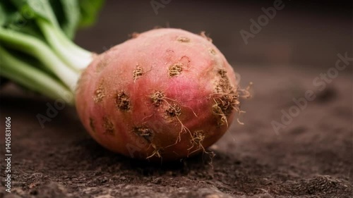 fresh red potato
