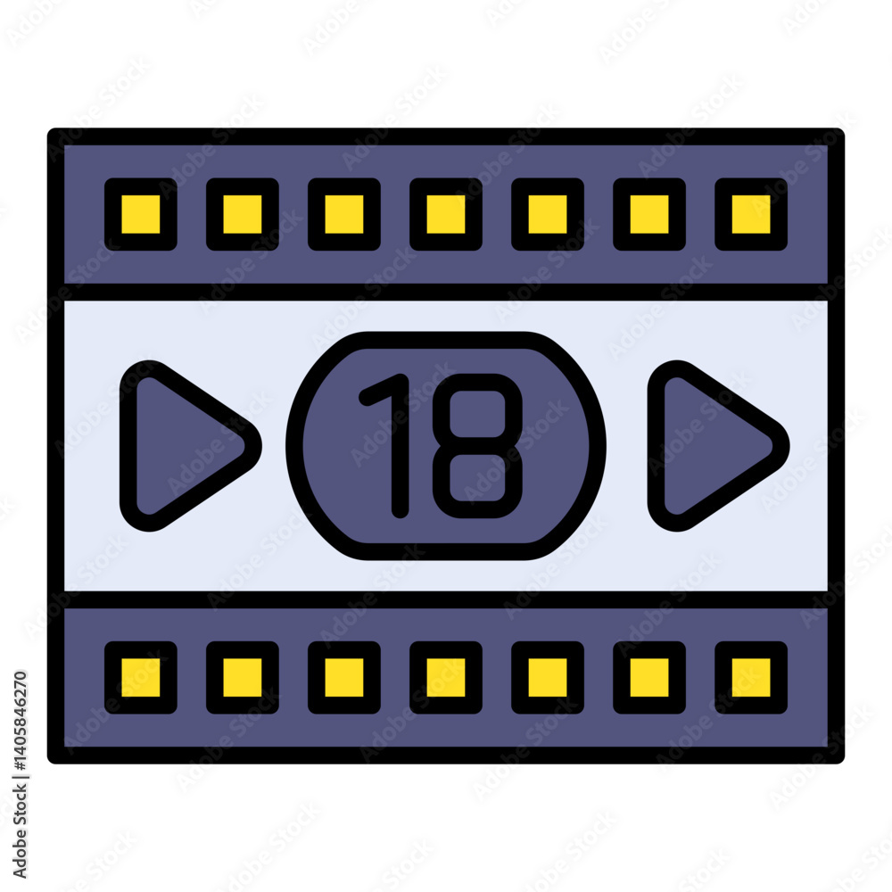 Age restriction Icon Age restriction Icon
