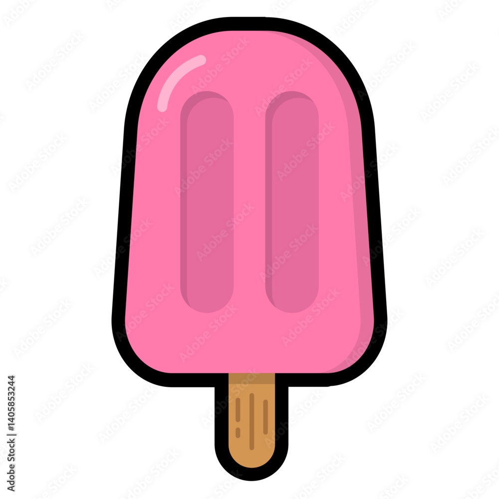 Ice Cream Flat Icon Ice Cream Flat Icon