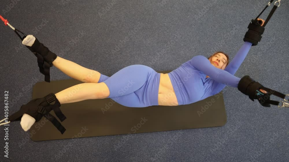 Slavic body stretching with full limb extension traditional power pose ...