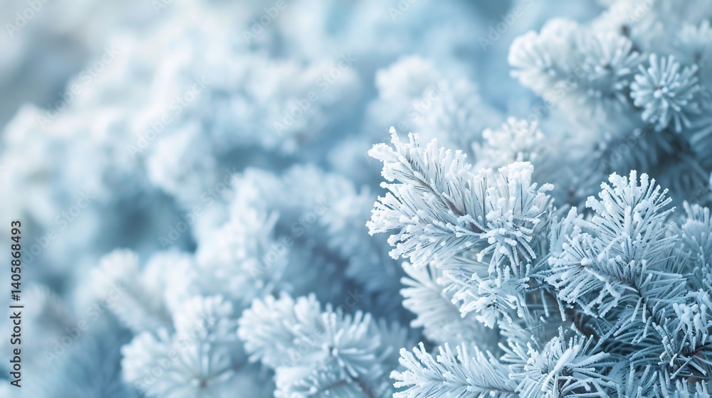 Winter forest background of frosted pines soft snow blanketing the ground crisp air and subdued light creating a quiet magical seasonal scene Winter forest background of frosted pines soft snow blanketing the ground crisp air and subdued light creating a quiet magical seasonal scene