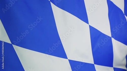 Wallpaper Mural Textile flag of Bavaria, Germany Torontodigital.ca