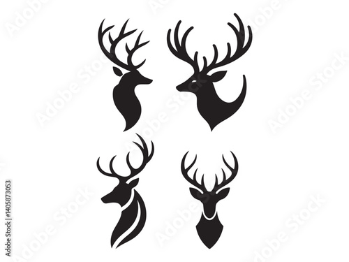 deer head silhouette