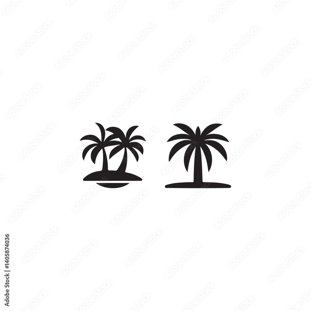 palm tree vector illustration palm tree vector illustration