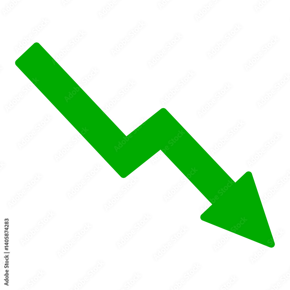 green arrow pointing down green arrow pointing down