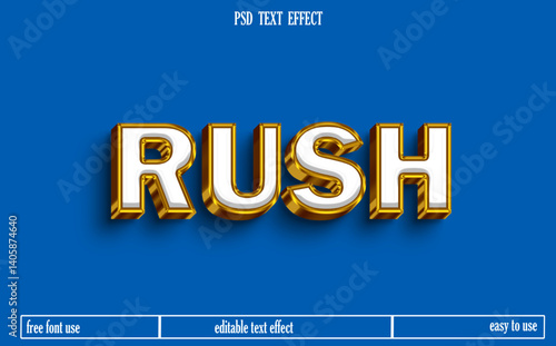 Text Effect design.