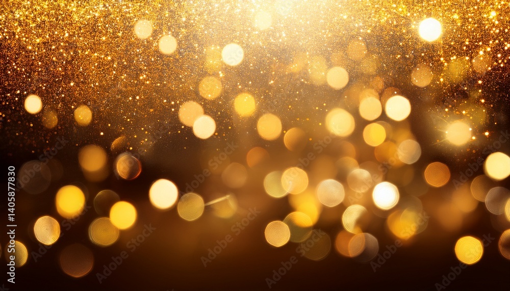 Golden Bokeh Background Golden Bokeh Background