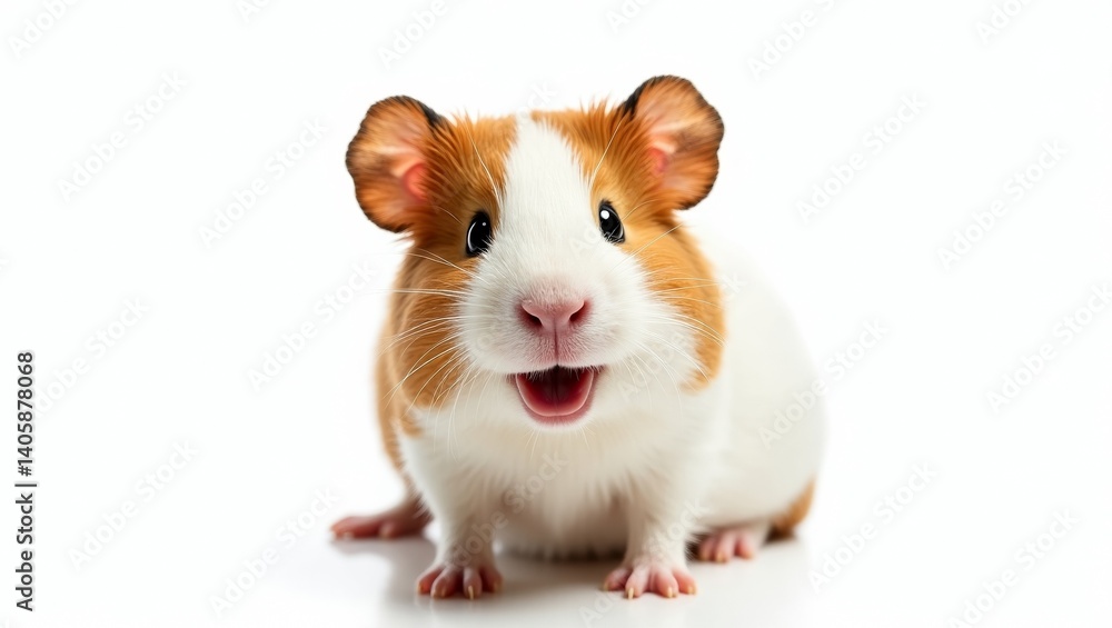Adorable Guinea Pig Portrait Adorable Guinea Pig Portrait