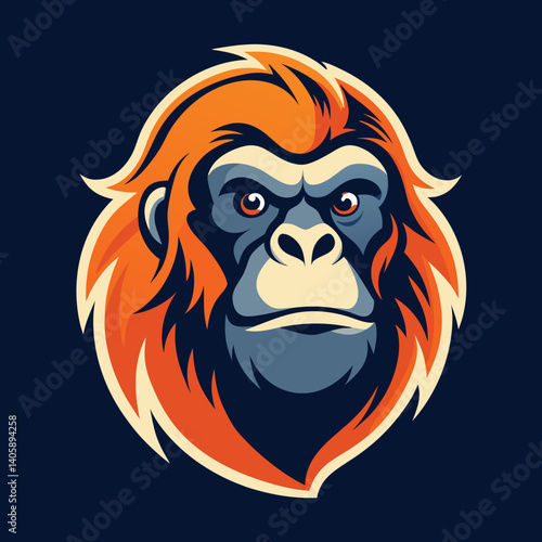 Orangutan Logo Art