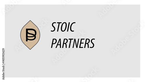 business card creative stoic partners  design modern corporate a4 poster print ready business card template layout design
