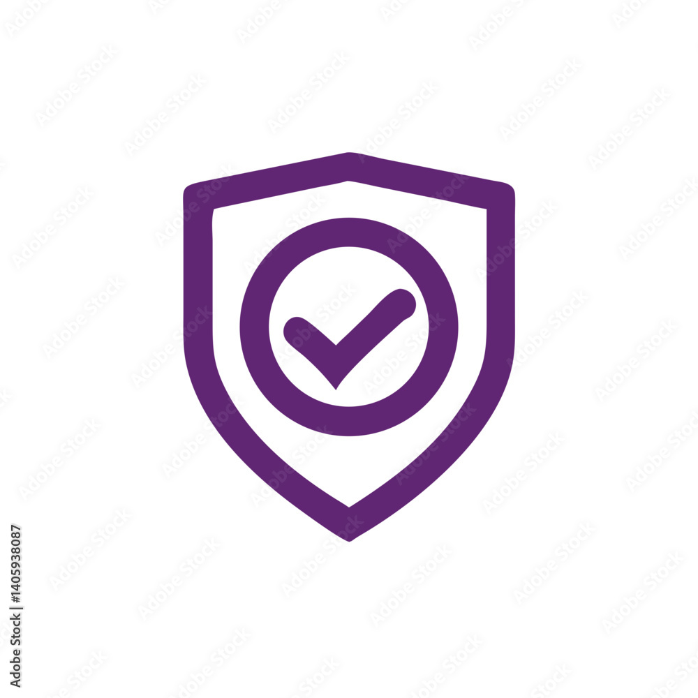 The shield of safety: A graphic representation of security and protection, featuring a shield emblem with a checkmark, symbolizing the concepts of trust and assurance. The shield of safety: A graphic representation of security and protection, featuring a shield emblem with a checkmark, symbolizing the concepts of trust and assurance.