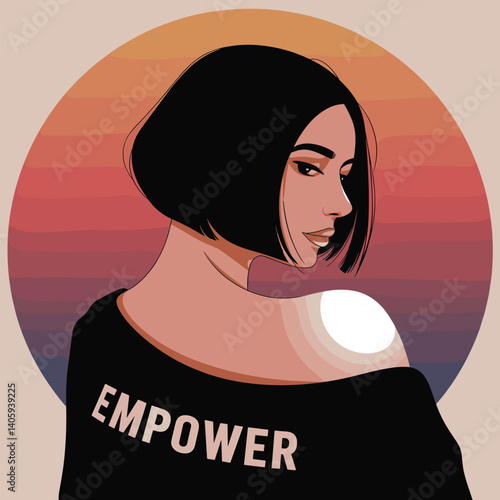 Enpower Women Health Mind Illustration