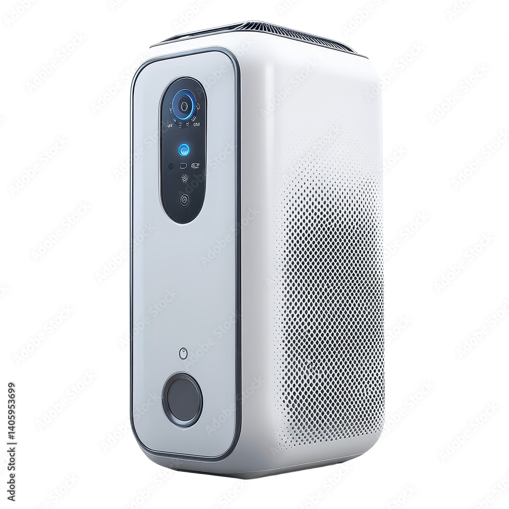 Obraz premium Airpurifier isolated on transparent background.